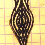 Le projet des boucles d'oreille assortie.