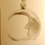 Un croquis réalisé par le client à partir du visage de sa compagne.